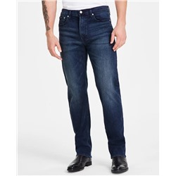 Calvin Klein Men's Standard Straight-Fit Stretch Jeans