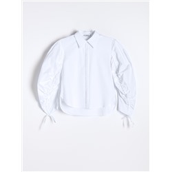 Hemd mit Puffärmeln