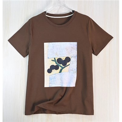 Хлопковая футболка (2 цвета) АЙСИК*Л