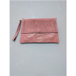 Итальянская сумка - клатч из натуральной кожи AB.Z PELLE KL3208CH Rosa