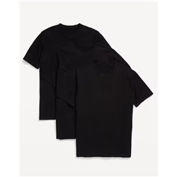 Solid Crew-Neck T-Shirt 3-Pack