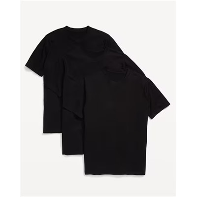 Solid Crew-Neck T-Shirt 3-Pack