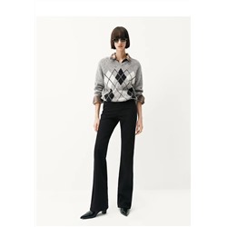 Женские утепленные не эластичные брюки МО*КО