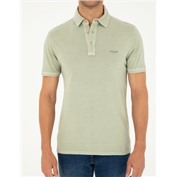Yeşil Slim Fit Tişört