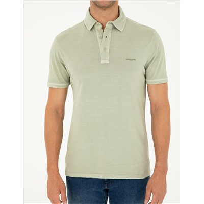 Yeşil Slim Fit Tişört