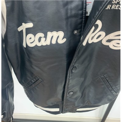 Детская кожаная куртка-бомбер ЗАР*А