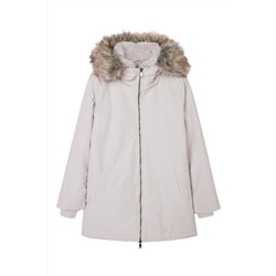 Anorak con capucha Gris