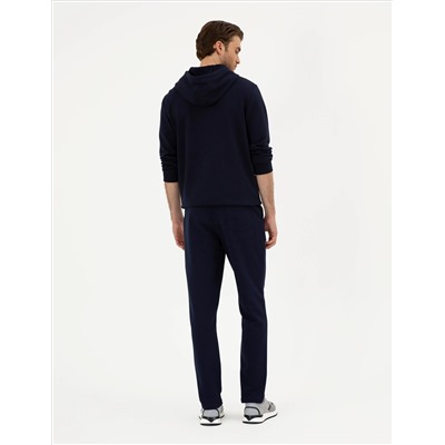 Lacivert Slim Fit Eşofman Altı