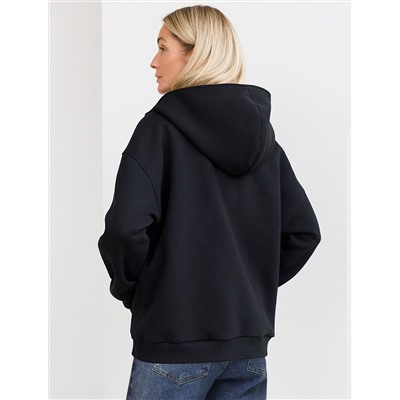 Худи из премиального футера трехнитки с начесом