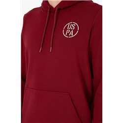Erkek Bordo Sweatshirt