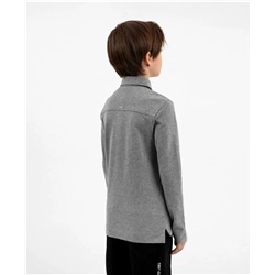 Поло-пике с длинными рукавами, застёжкой на пуговицах и нагрудным карманом 💜Gullive*r