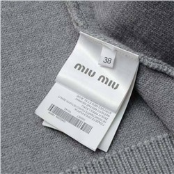 Вязаный шерстяной кардиган Mi*u Mi*u 🩷  Реплика 1:1  Унисекс модель