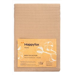 Простыня вафельная 145Х200 Happy Fox Home