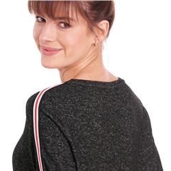 Damen Shirt mit Galonstreifen