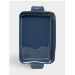 Форма для запекания, 32х22 см, фарфор P, прямоугольная, синяя, Indulgence