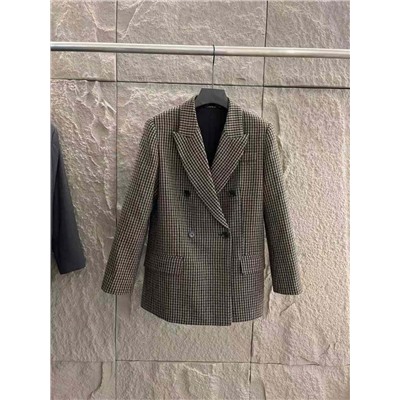 распродажа пиджак в клетку Vichy от YSL 24осень