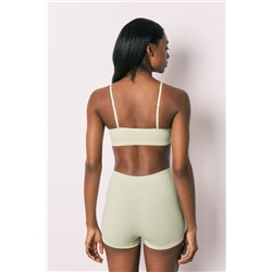 Boxer sin costuras verde