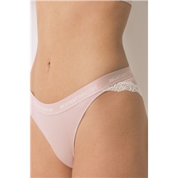 Braga clásica algodón rosa