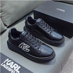 Кеды  karl  натур кожа люкс распродажа