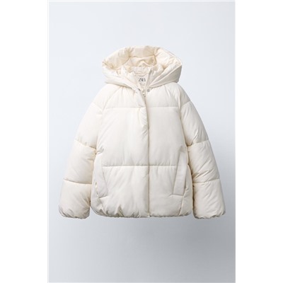 HOODED PADDED JACKET