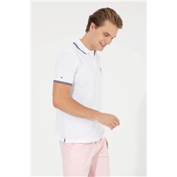 Erkek Beyaz Basic Tişört