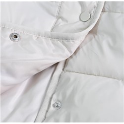 Базовая стеганая повседневная хлопковая куртка с заниженной линией плеч ИНСИТ*И