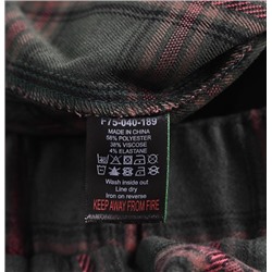 Повседневные брюки в ретро-клетку