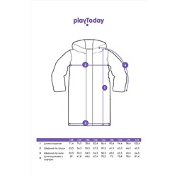 Пальто PLAYTODAY, 1062327