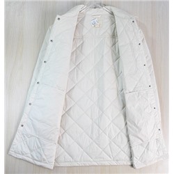 Элегантное двубортное шерстяное пальто