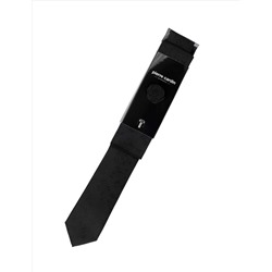 Siyah 3'lü Kravat Mendil Set