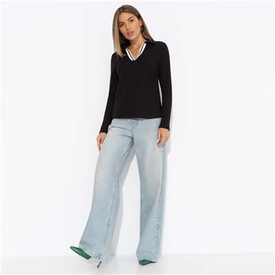 Поло в рубчик, Волна успеха (black)