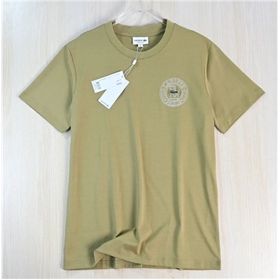 Хлопковая футболка  (3 цвета) ЛАКОСТ*Е