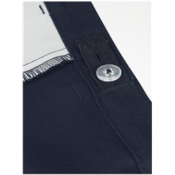 Boys Navy Regular Leg School Trousers 2 Pack