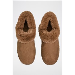 Slippers forrados Marrón