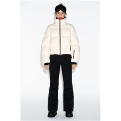 FAUX SHEARLING PADDED ANORAK 80% DOWN 20% FEATHER HEIQ XREFLEX™ RECCO® TECHNOLOGY SKI COLLECTION, CHARACTERISTICS