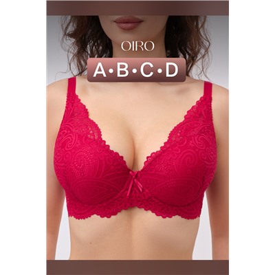 Бюстгальтер кружевной OIRO с пуш-ап ALICE 1032