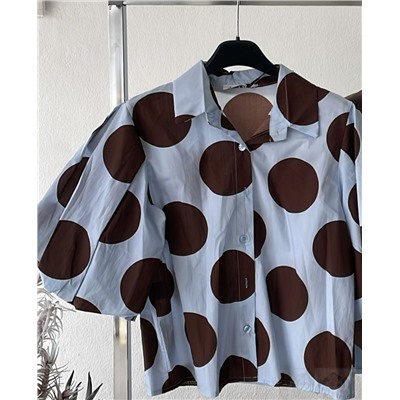 Рубашка в горох