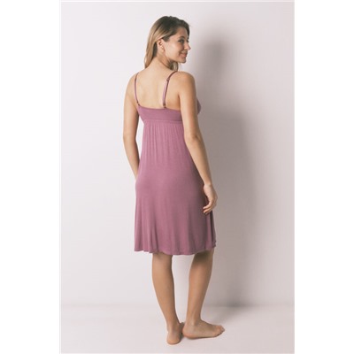 Camisón "maternity" tirantes rosa