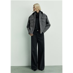 Jeans wideleg bolsillos