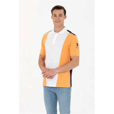Erkek Turuncu Polo Yaka Tişört