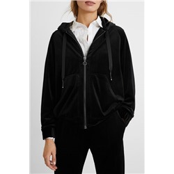 Chaqueta pana aterciopelada