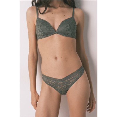 Conjunto de braga y sujetador