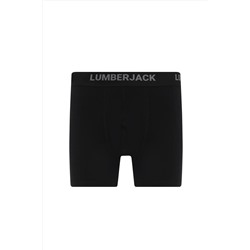 lumberjack MB DUZ 3LU 30NK301 5FX Siyah Erkek Boxer