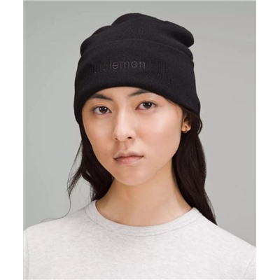 Эластичная теплая шапка унисекс ЛУЛУЛЕМО*Н
