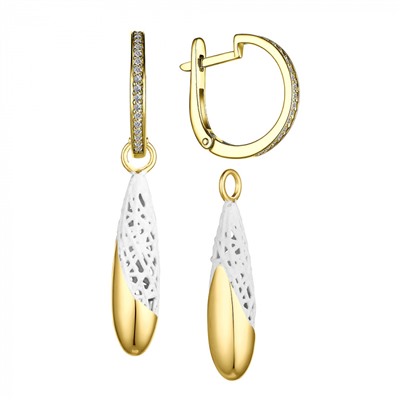 Серьги серебро 52977YW