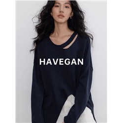 Вязаный женский джемпер с интересным вырезом  (4 цвета)