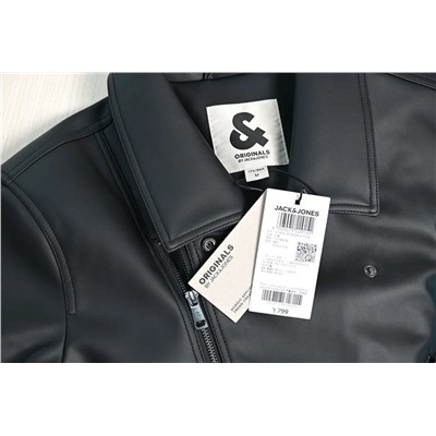 Мужская куртка из мягкой искусственной кожи