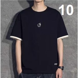 Мужская хлопковая футболка с принтом