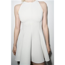 HALTER GODET DRESS ZW COLLECTION