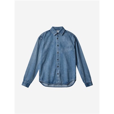 Женская джинсовая рубашка  Sain*t Laure*n Высококачественная реплика